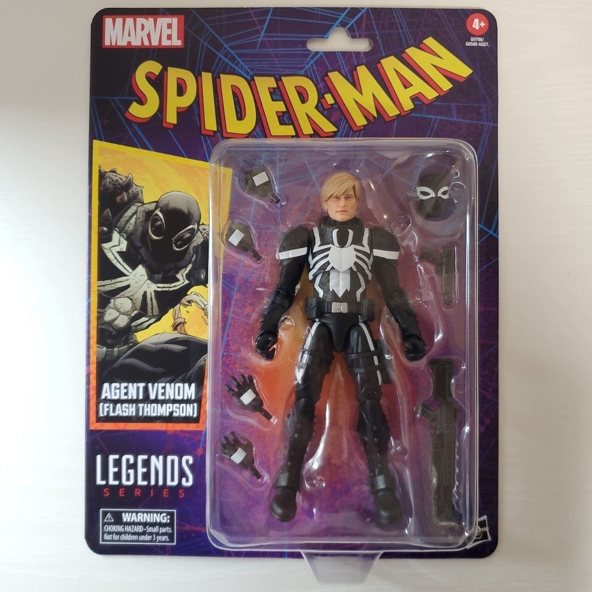 Marvel Legends Agent Venom Flash Thompson 6 Action Figure Hasbro New