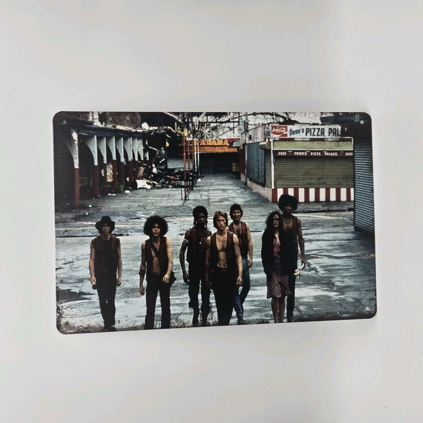 The Warriors 8×12 Metal Movie Poster Sign