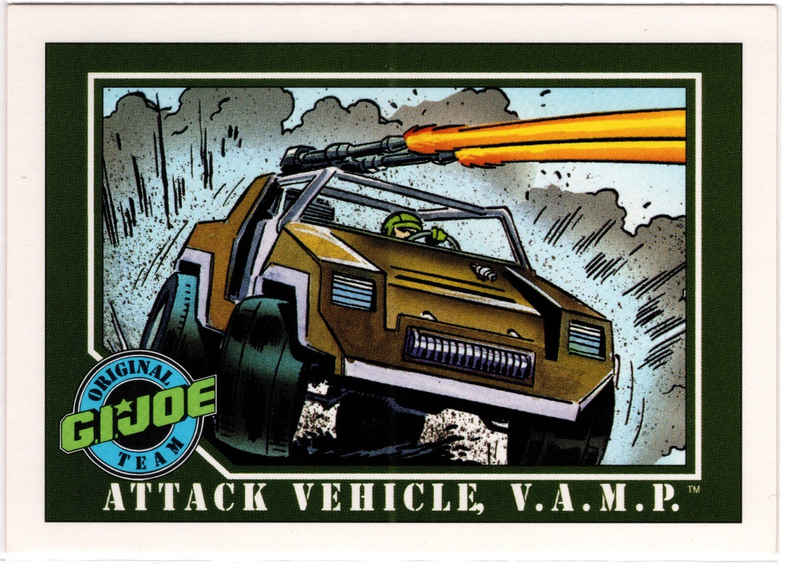Impel G.I. Joe Series 1 Trading Card #57 • V.A.M.P. • Hasbro 1991 ARAH