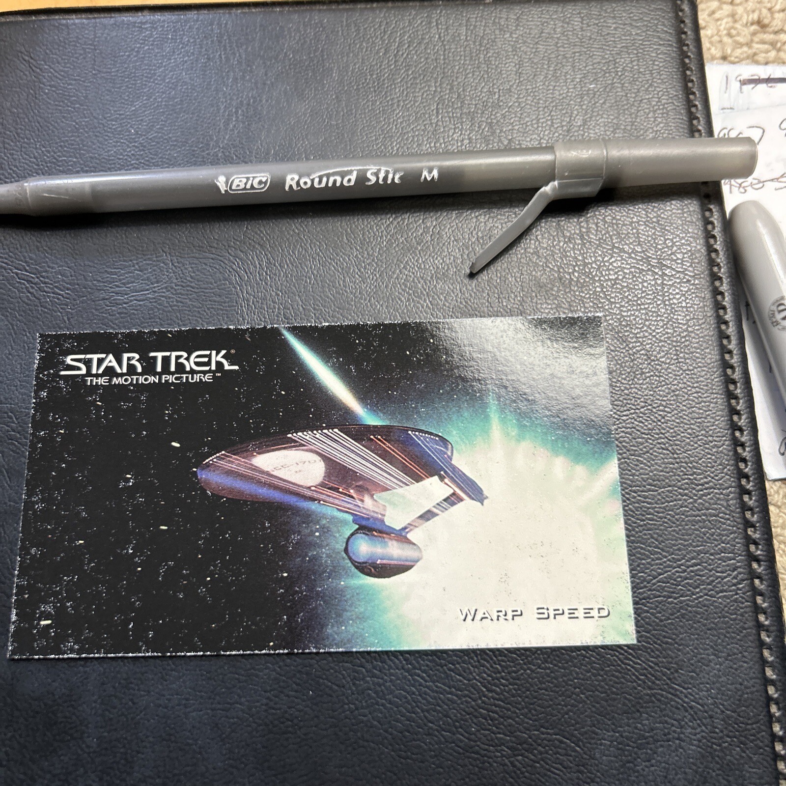 Star Trek Wide Vision The Motion Picture 1994 Skybox #29 Warp Speed Enterprise