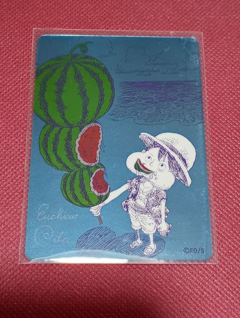 ONE PIECE Metakira Luffy Card Sign Summer Comic Fair Natsu Comi 2026 Japan Promo