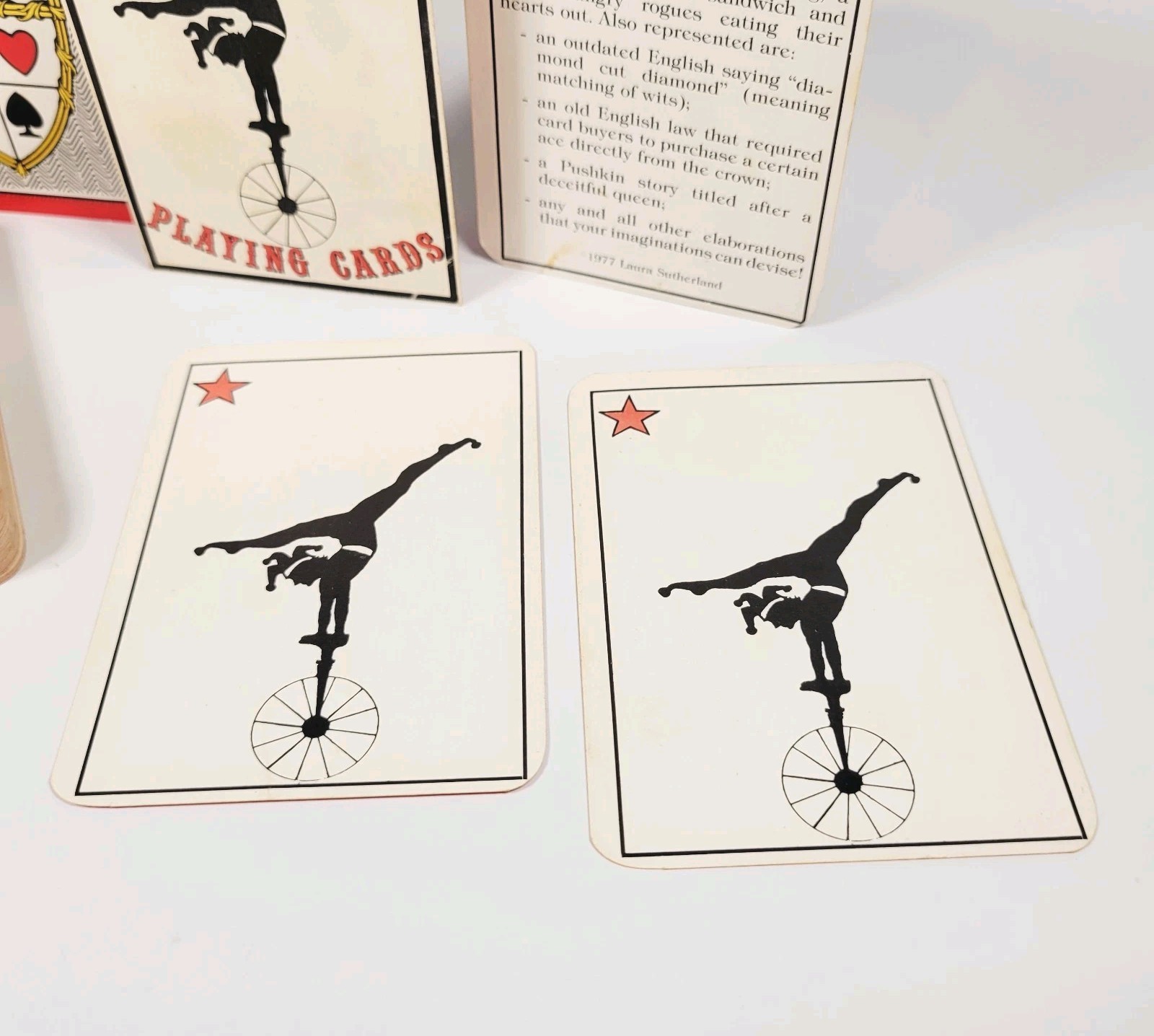 Rare 1977 Sutherland-Brown Transformation Playing Cards COMPLETE 1st Edition