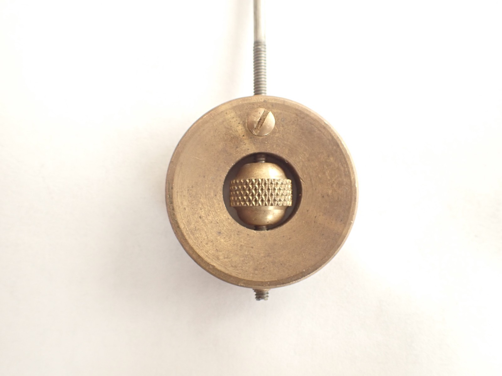 FRENCH ADJUSTABLE CLOCK PENDULUM 2.8 OUNCES AND 1 7/16 INCH DIAMETER PART N