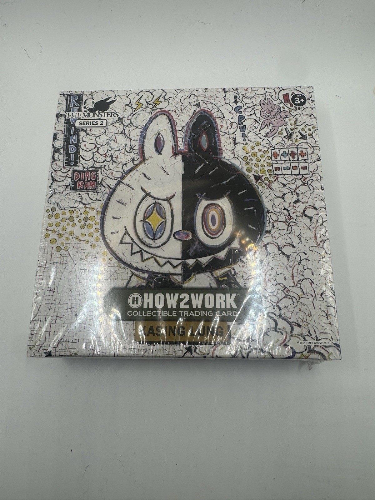 HOW2WORK Series 2: The Monsters Trading Cards Booster Box Unopened Labubu