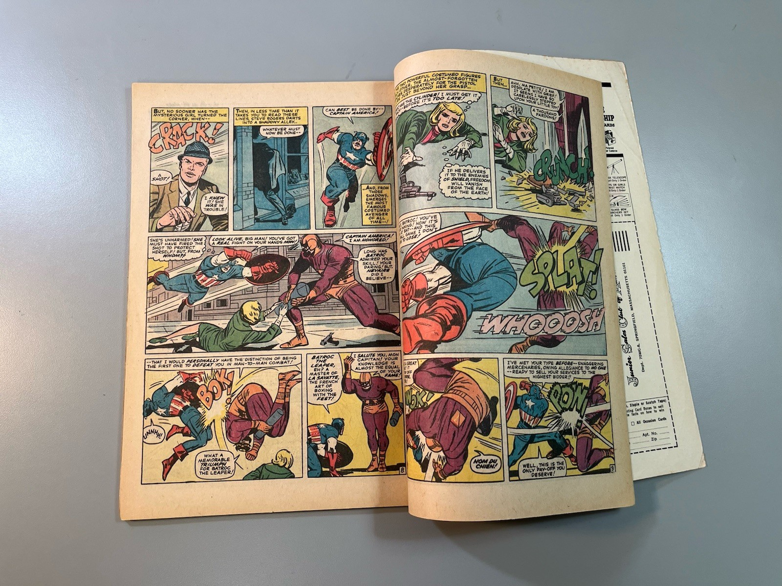 Captain America King-Size #1 1970 🔑Origin Cap retold/Severin Cvr/Kirby interior