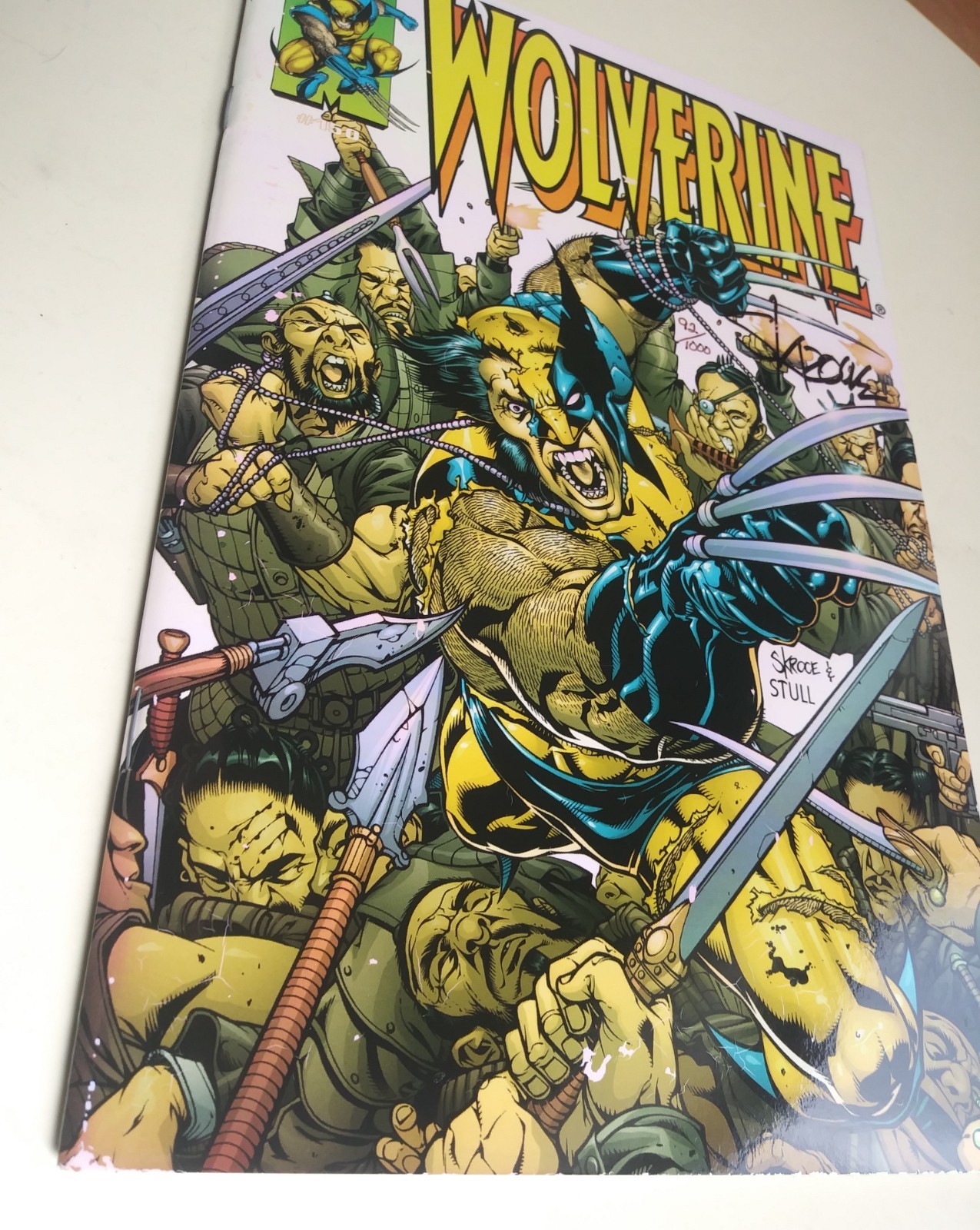 WOLVERINE #150 (x2) Dynamic Forces + Chrome Variants BOTH w/COA 1 SIGNED SKROCE