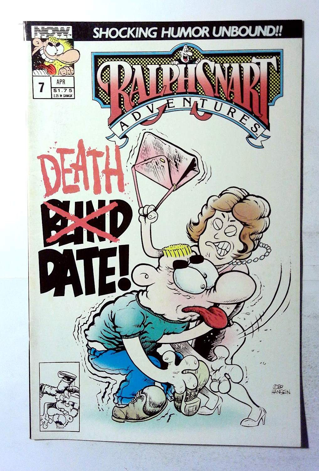 Ralph Snart Adventures #7 (1989) Now Comics 1st Print Comic Book