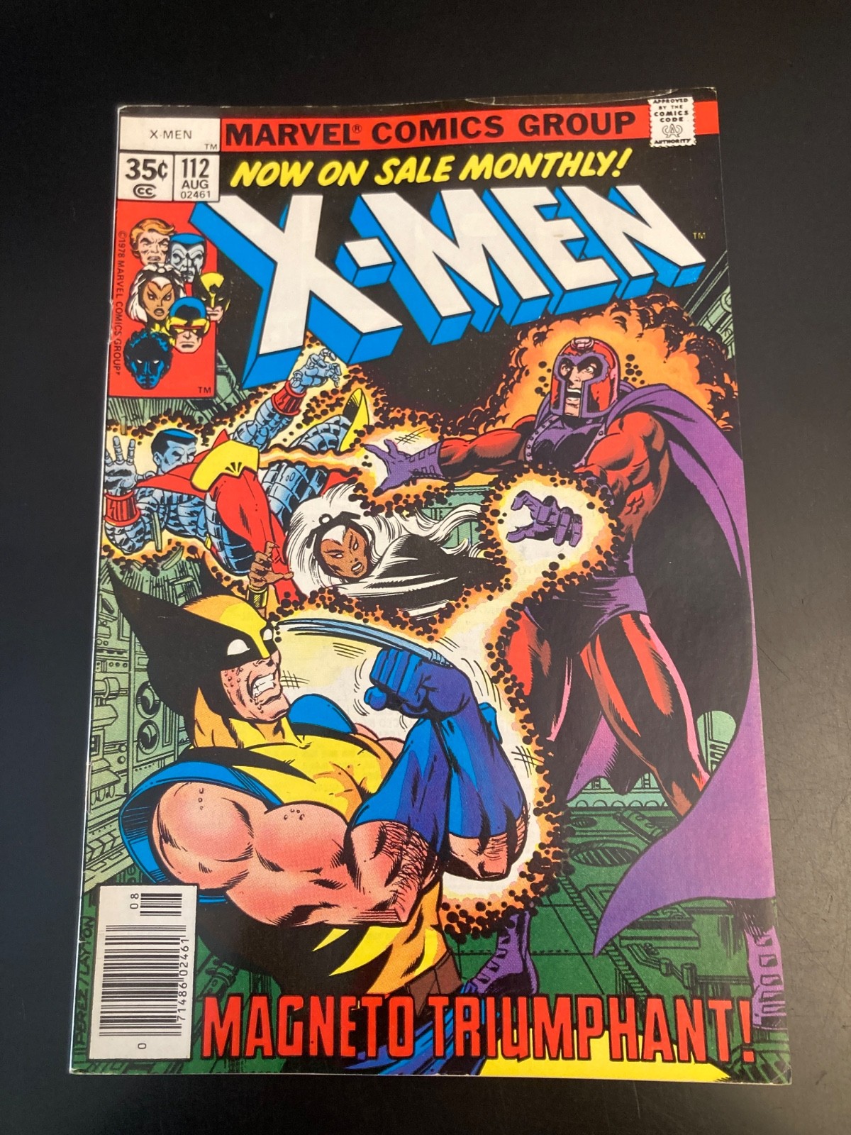 X-MEN #112 (1978/Marvel) Magneto Triumphant! (FN/VF) Bright, Colorful & Glossy!