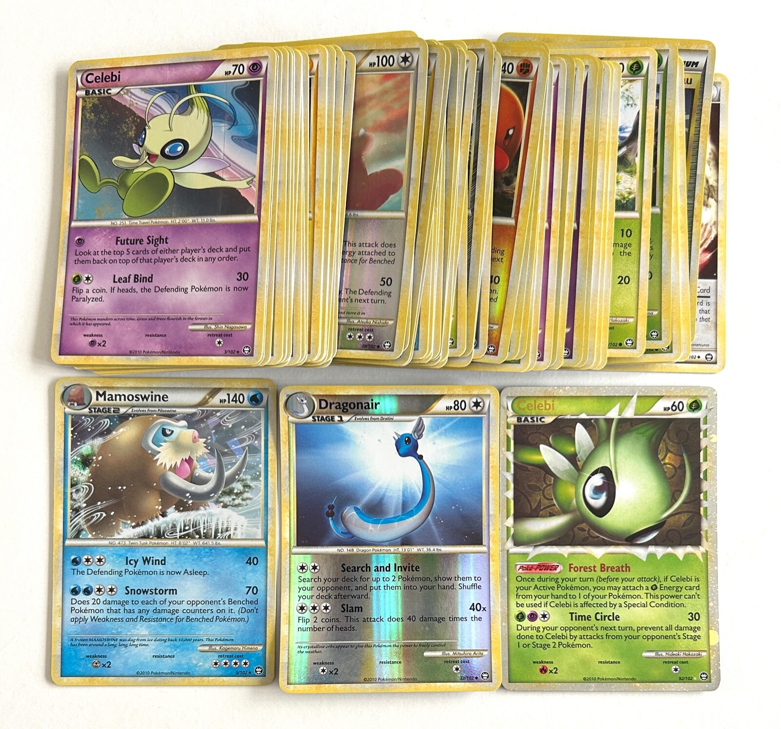 Pokemon Cards HGSS Triumphant – 2010 You Choose – Rare – Holo – /102 – NM