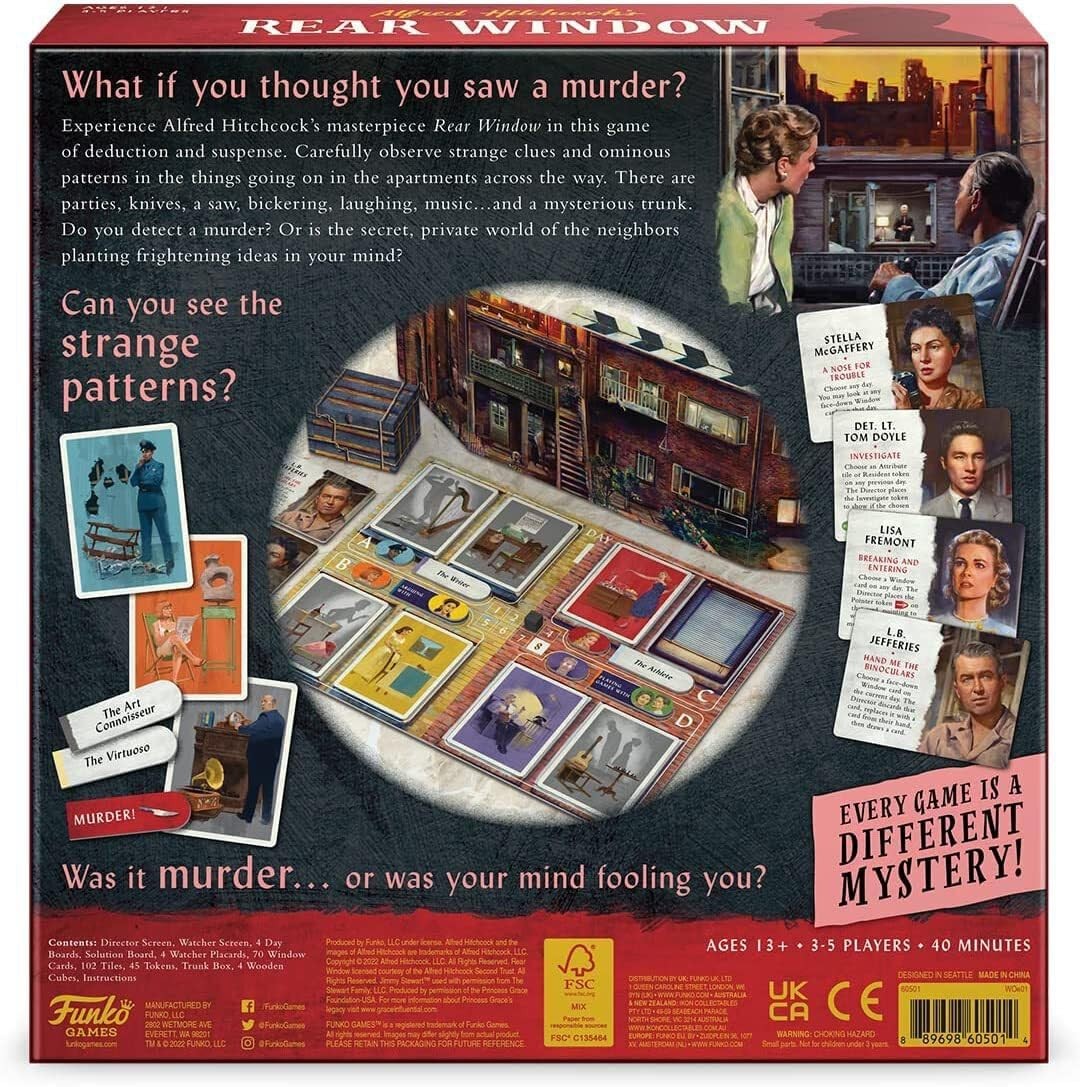 Funko Games Rear Window Game