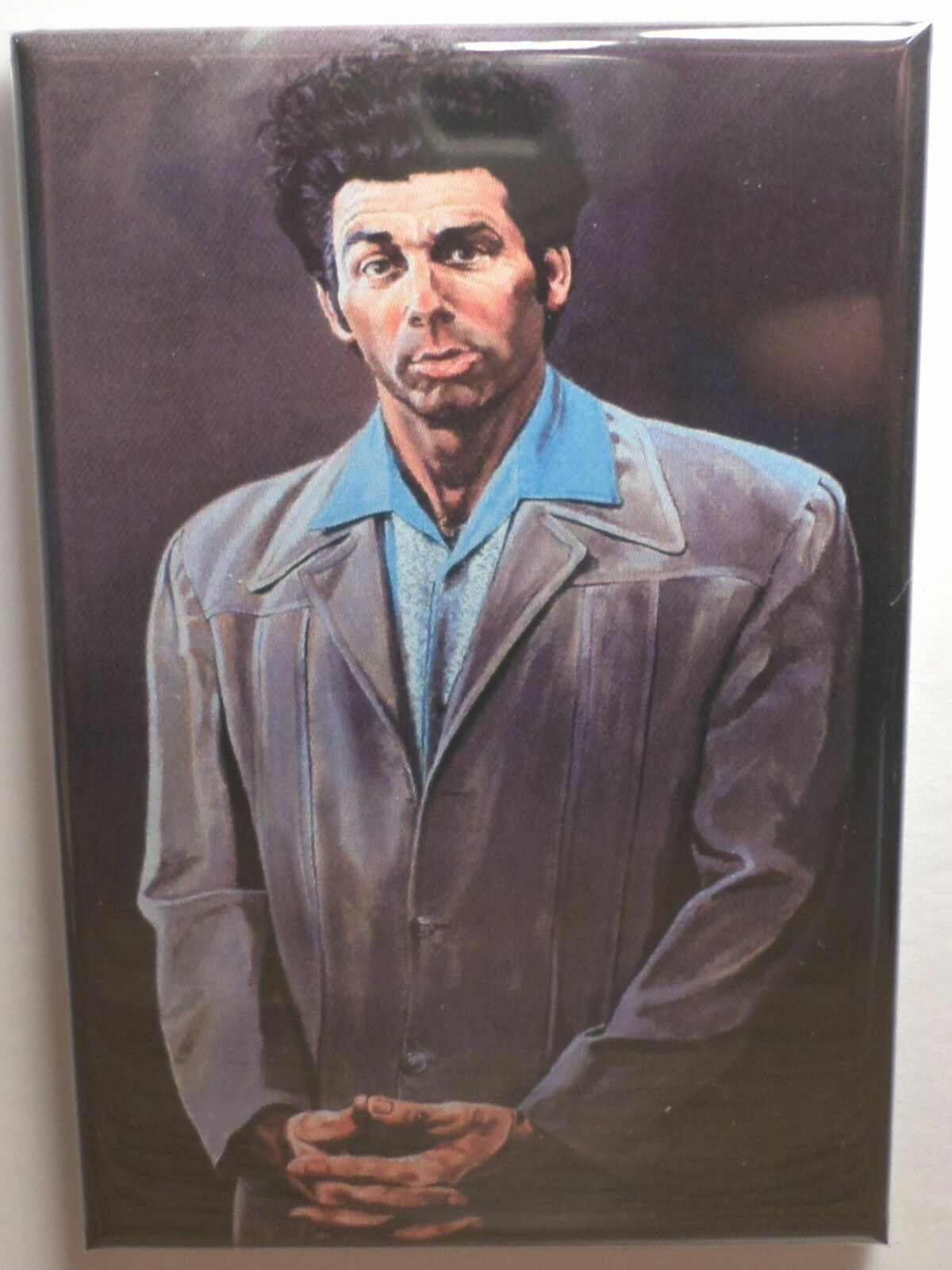 Seinfeld Kramer Magnet 3 1/2 x 4 1/2 Refrigerator Locker magnet Made in the USA