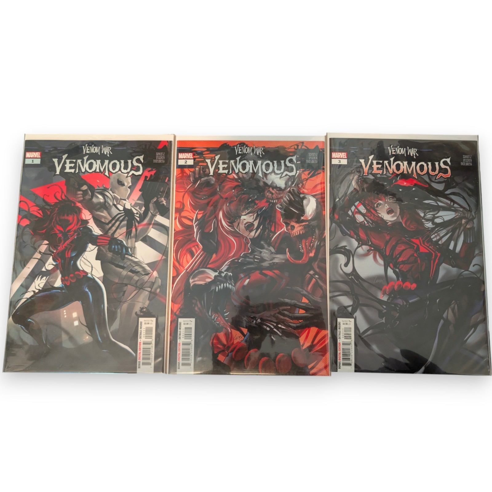 Venom War: Venomous #1 – 3 | Lesley Leirix Li | Complete Set