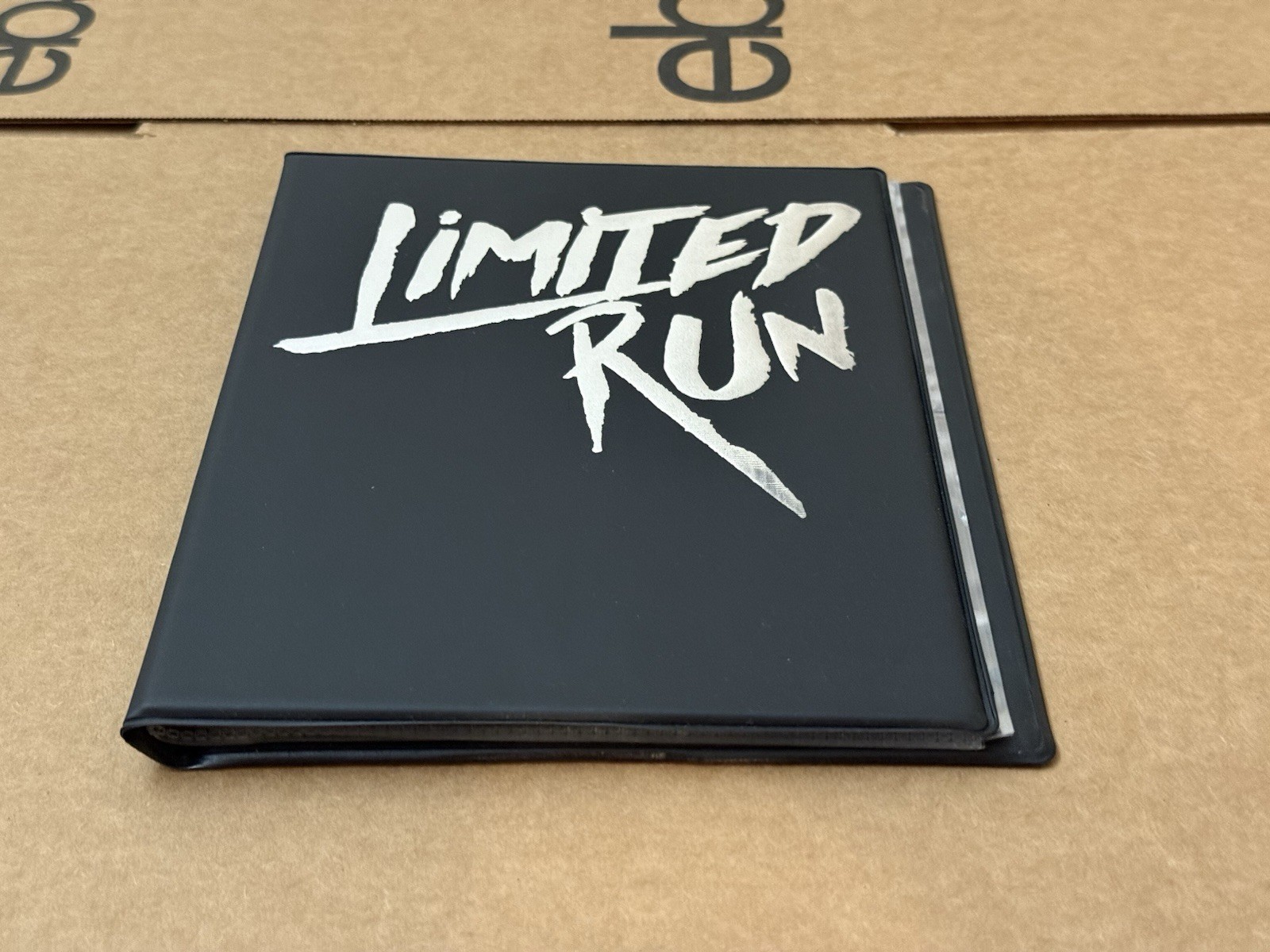 Limited Run Games Silver Foil Trading Card Binder Discontinued RARE USED