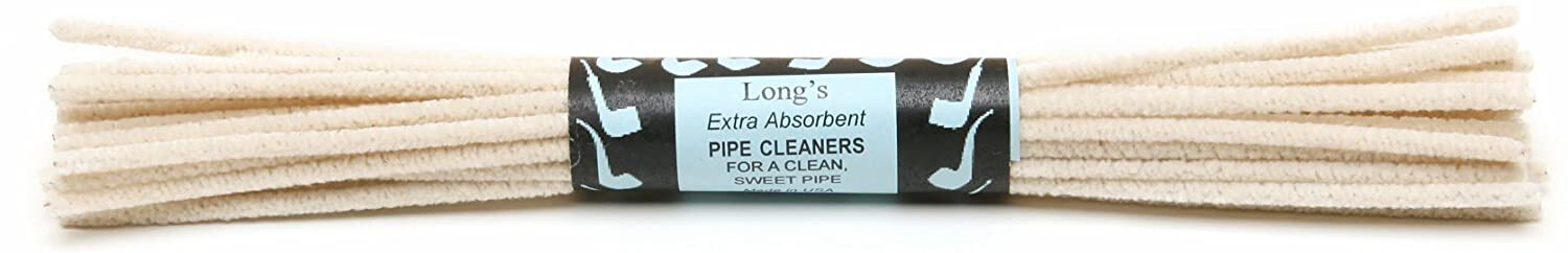 1 Pack of 32 BJ Long 12″ Extra Absorbent Churchwarden Pipe Cleaners – 7602