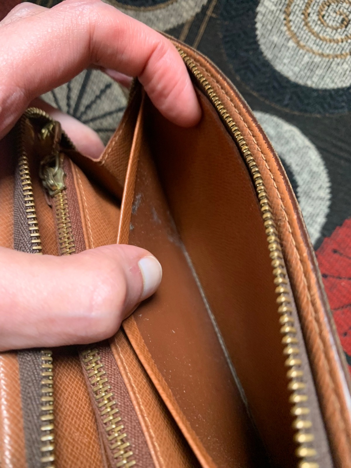 Authentic Louis Vuitton Monogram Porte Monnaie Zippy Long Wallet!
