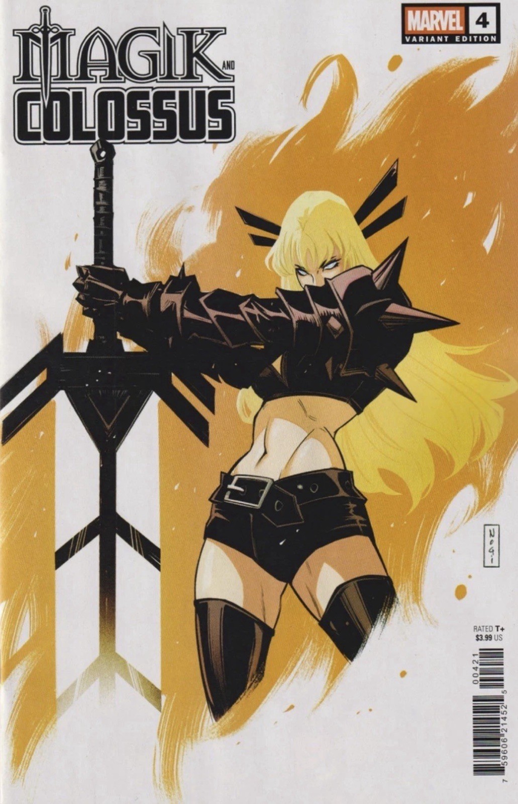 MAGIK & COLOSSUS #4 NOGI SAN VARIANT (MARVEL COMICS 2026)