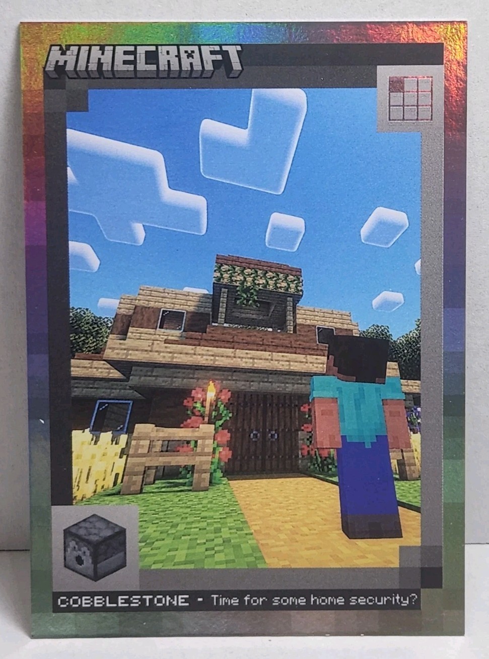 2024 Panini MINECRAFT Dispenser Ingredient #1 COBBLESTONE 256/475