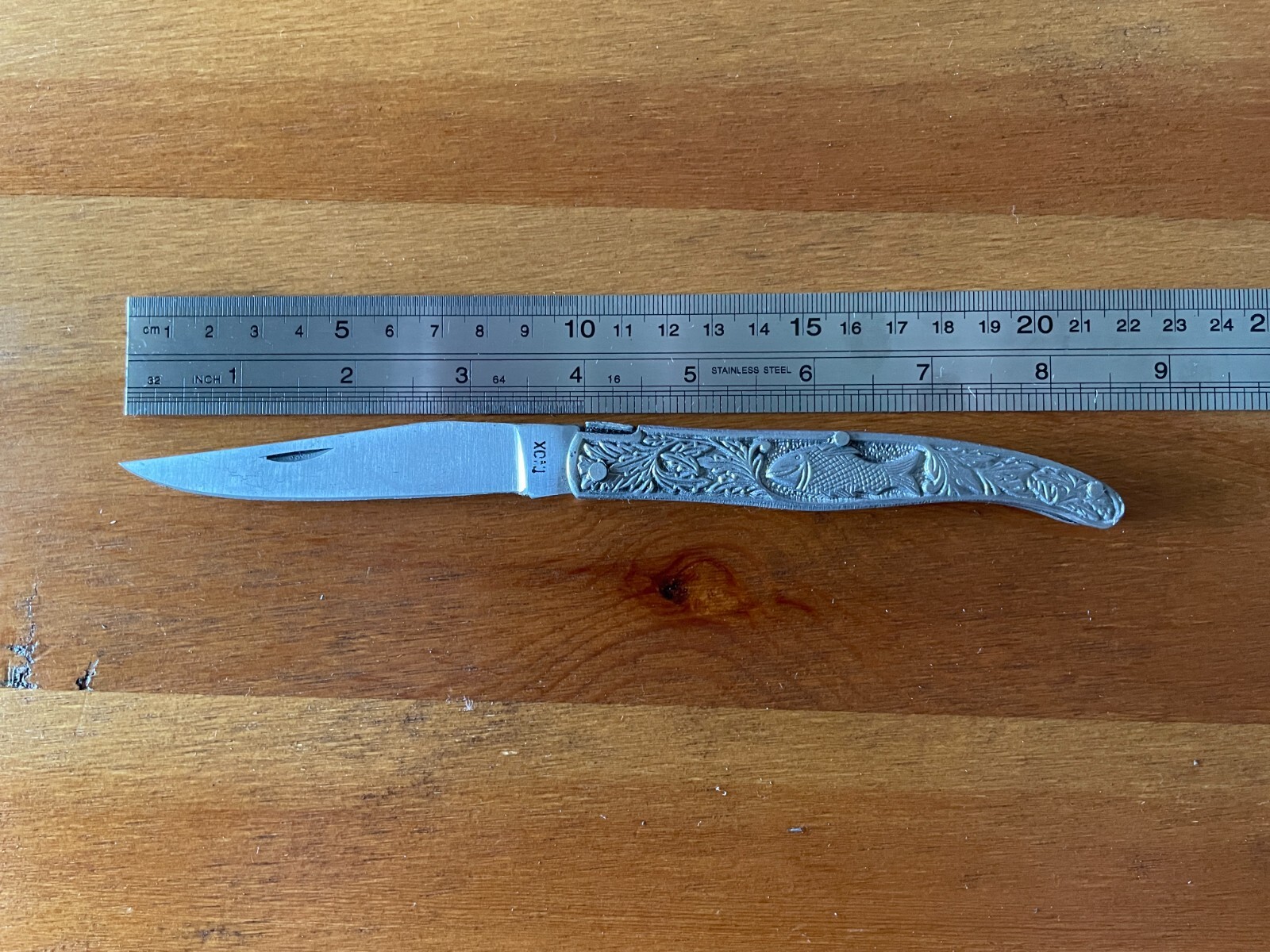 3.8″ Spanish Navaja Pocket Knife Decorated Handle From Spain – USA Seller