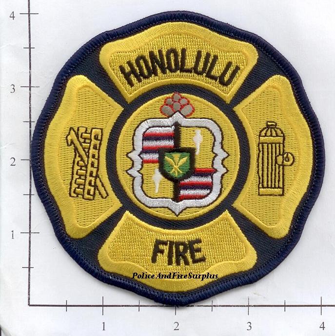 Hawaii – Honolulu HI Fire Dept Patch
