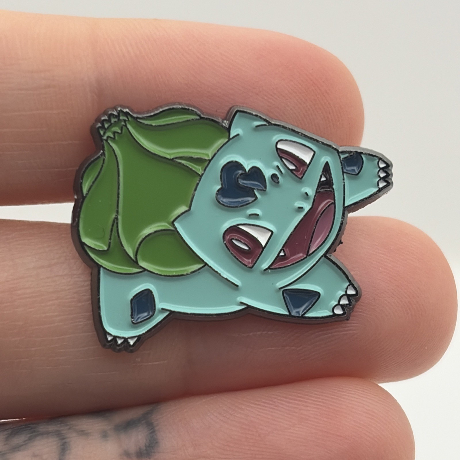 Pokemon Bulbasaur Grass Type Lapel Hat Pin