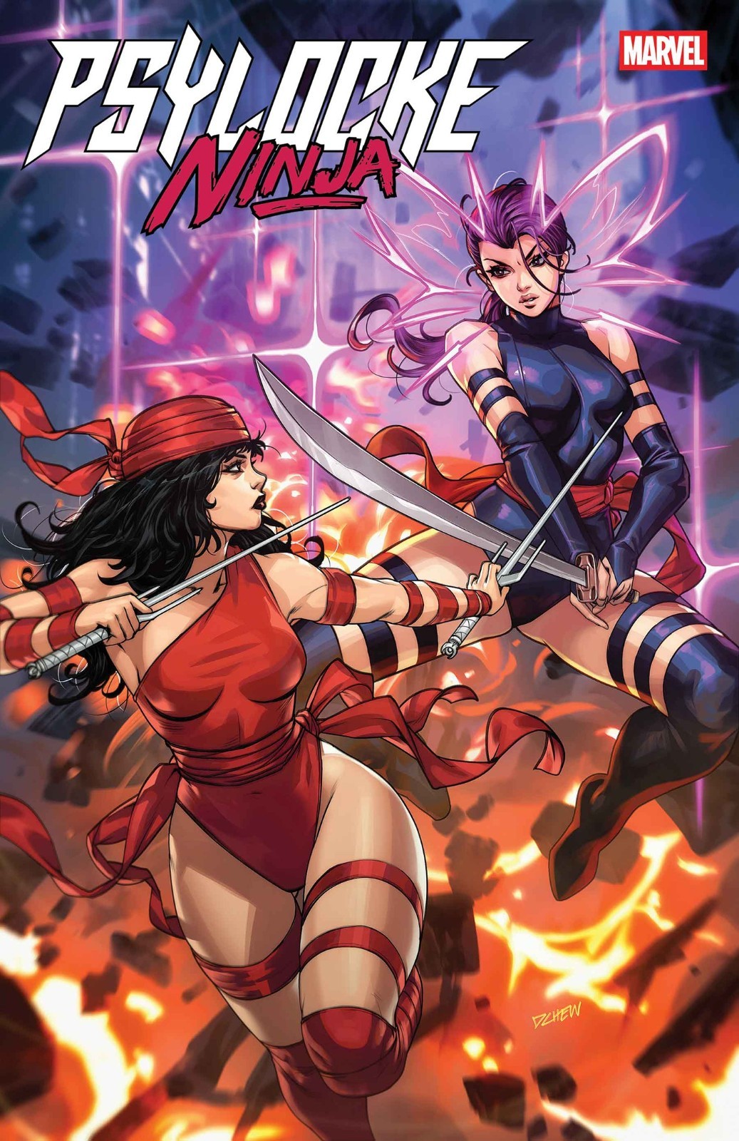 PSYLOCKE: NINJA #2 DERRICK CHEW MAIN COVER VARIANT (MARVEL COMICS 2026)