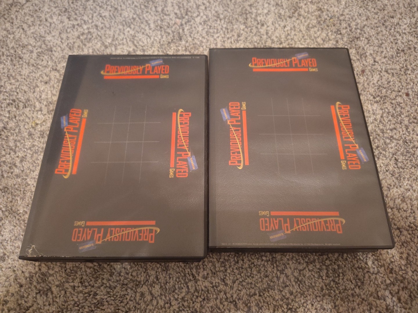Blockbuster Video Games Rental Tomb Raider + Knockout Kings Dreamcast Clamshell