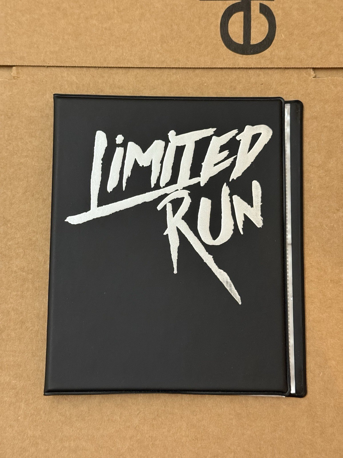Limited Run Games Silver Foil Trading Card Binder Discontinued RARE USED