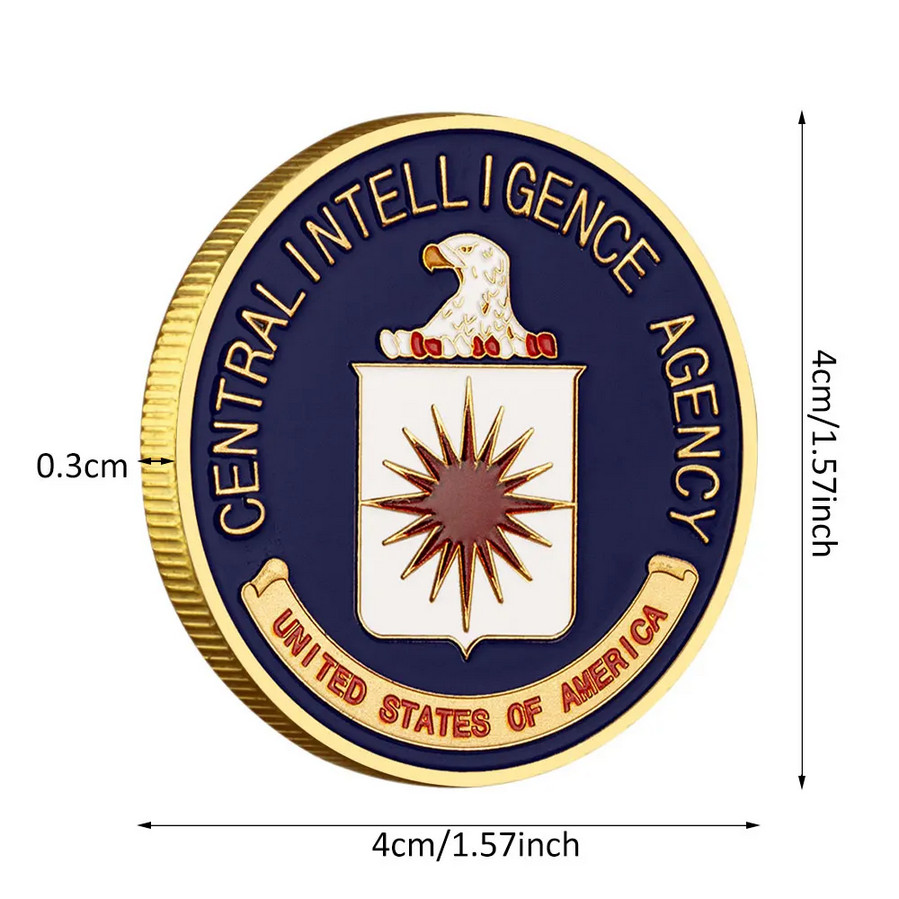Central Intelligence Agency Challenge Coin CIA Collectable Commemorative