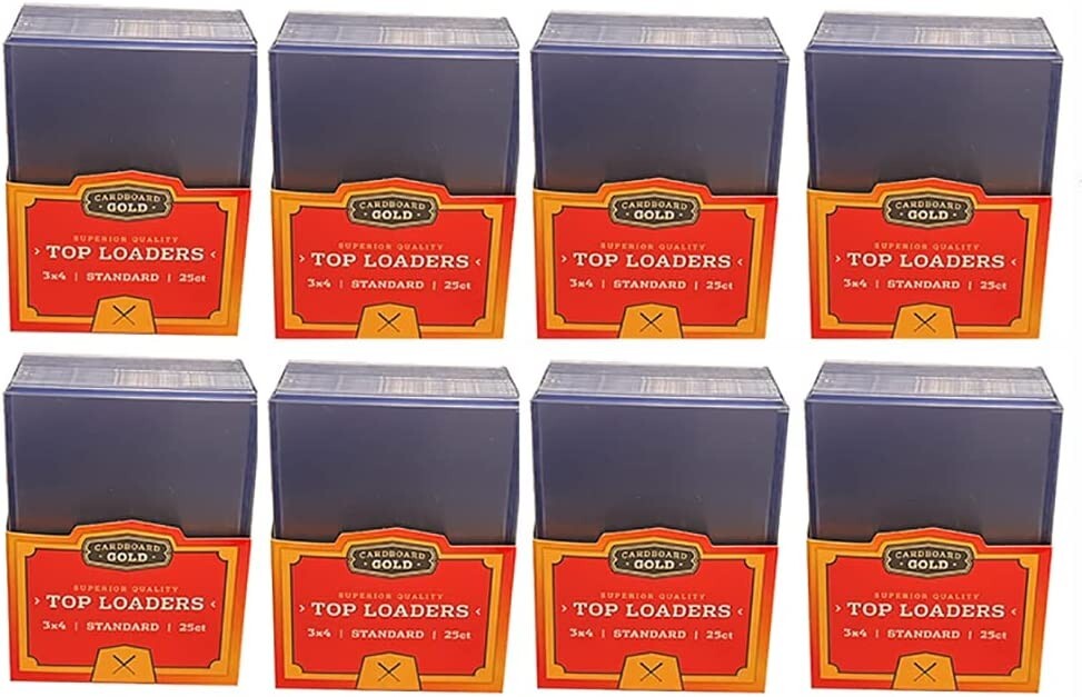 200 Ultra CBG 3 x 4 Premium Toploader Card Holders Pro Topload for Baseball