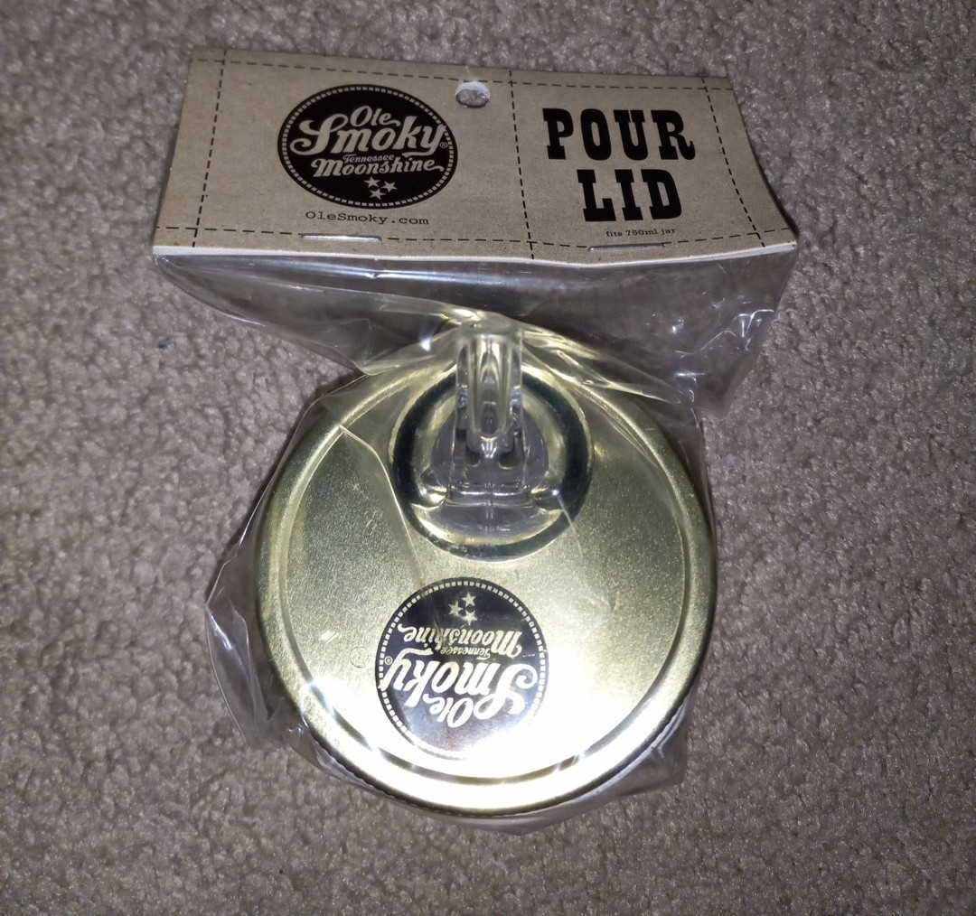 Ole Smoky Tennessee Moonshine Jar Pour Lid
