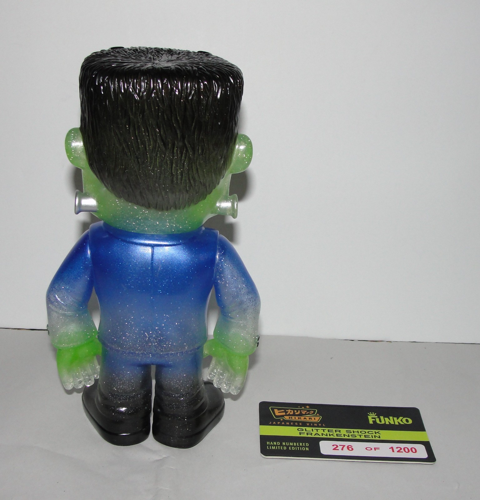 Frankenstein Glitter Shock Hikari Sofubi Vinyl Figure #276 of 1200 *No Box*