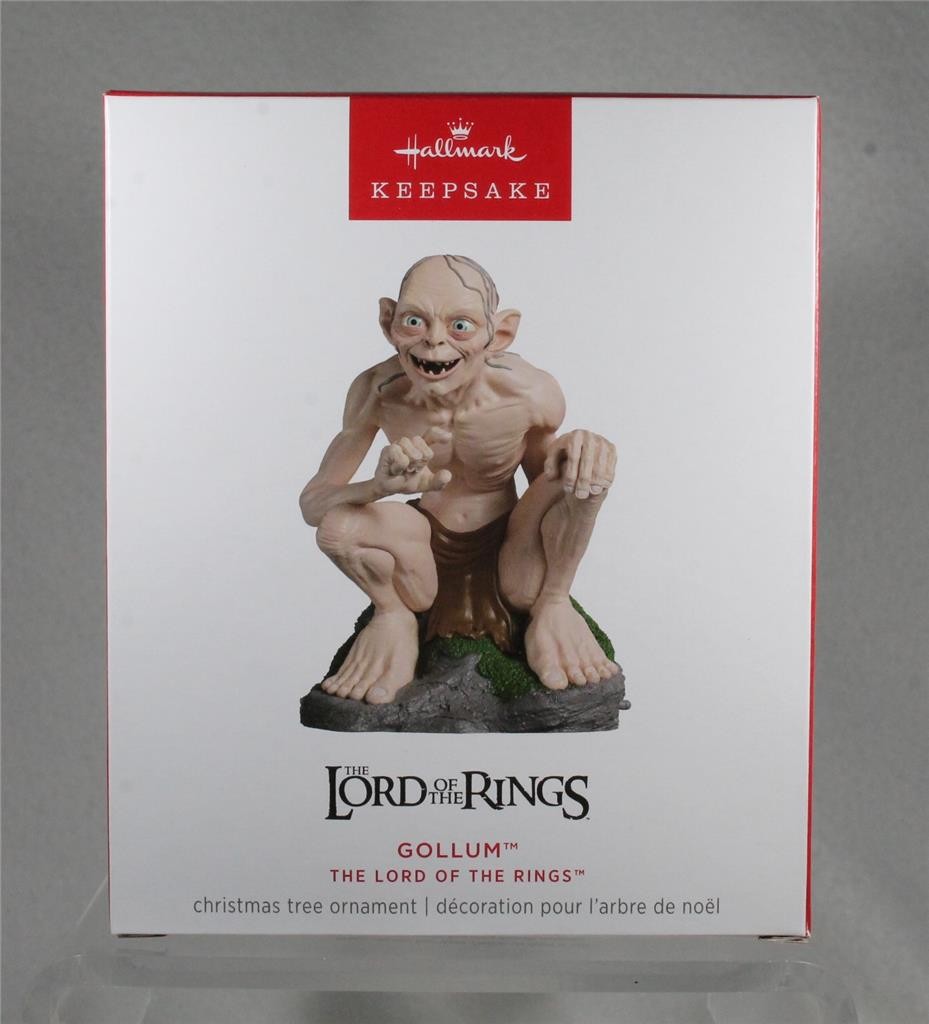 2025 Hallmark Ornament – GOLLUM – Lord of the Rings – Magic Sound & Motion – NIB