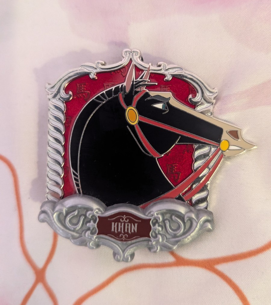 2017 D23 Expo Walt Disney Imagineering WDI Horses Khan Mulan Pin LE 300