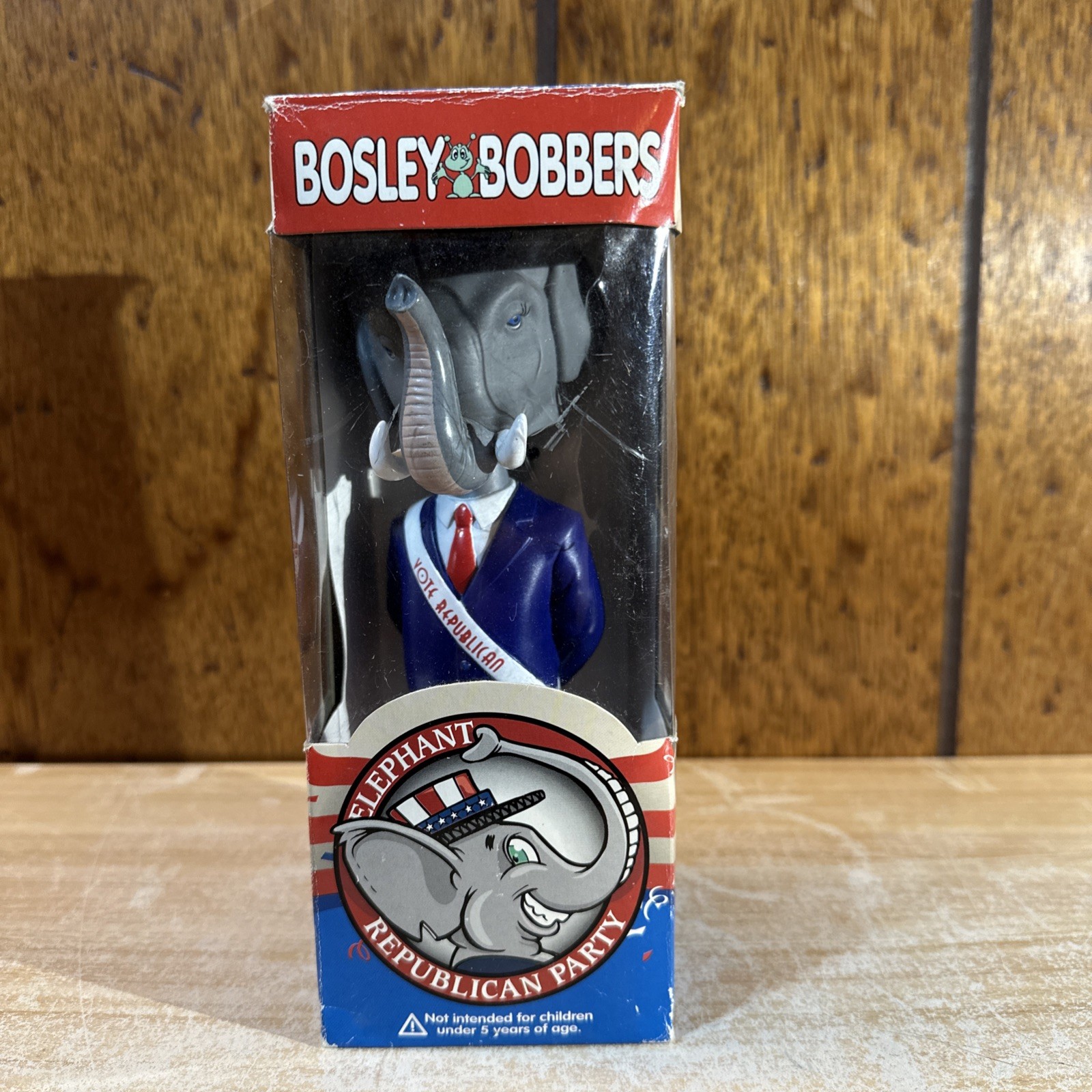 REPUBLICAN ELEPHANT Bobblehead Bosley Bobbers MAKE AMERICA GREAT AGAIN TRUMP2028