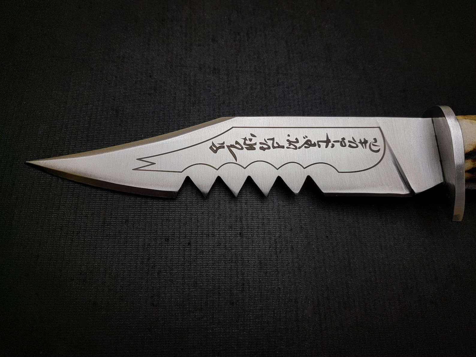 Supernatural Ruby’s Knife Replica Stag Antler Handle With Leather Sheath