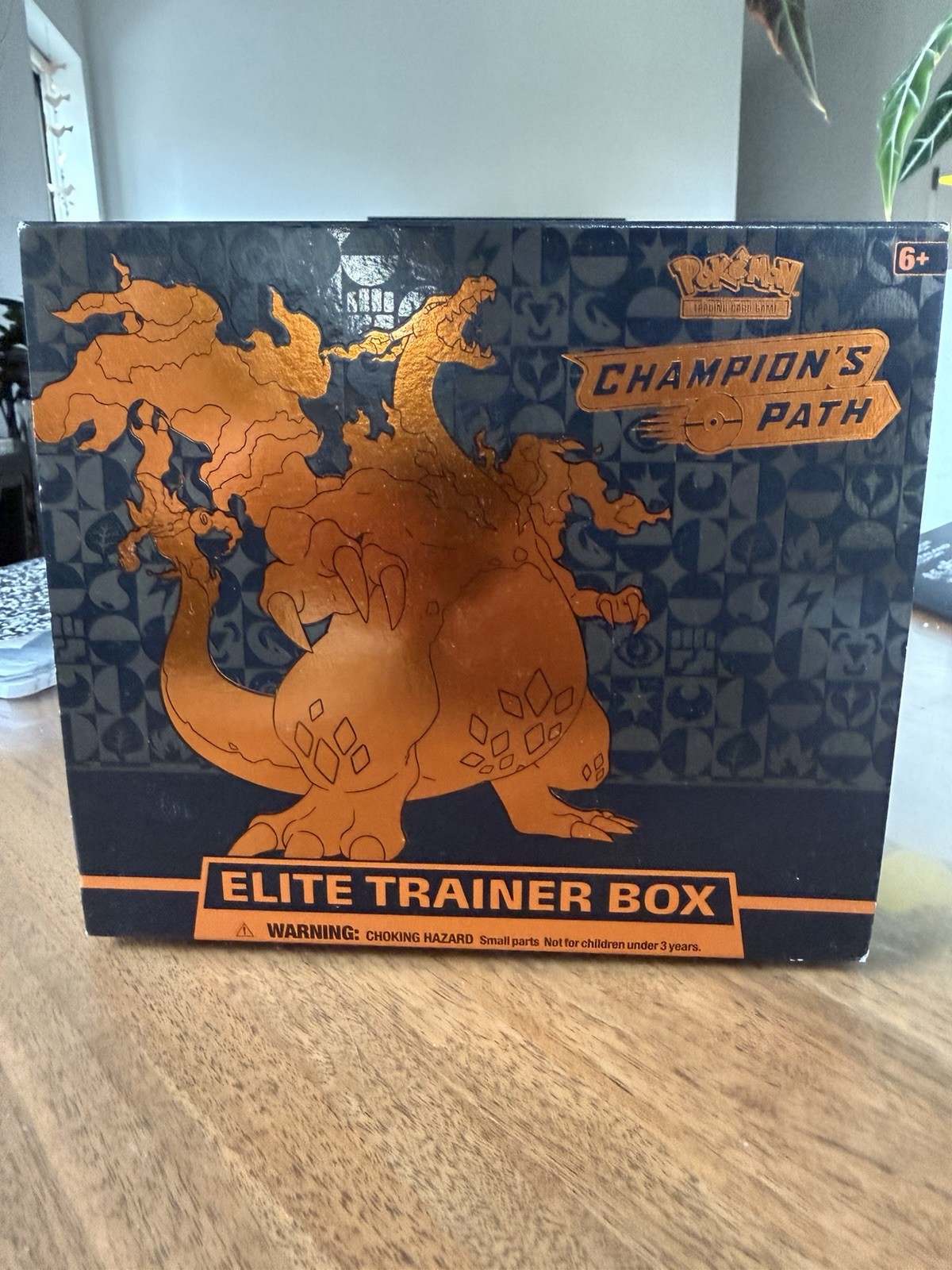 Pokemon TCG Charizard Champions Path ETB Elite Trainer Box Opened No Foil Packs