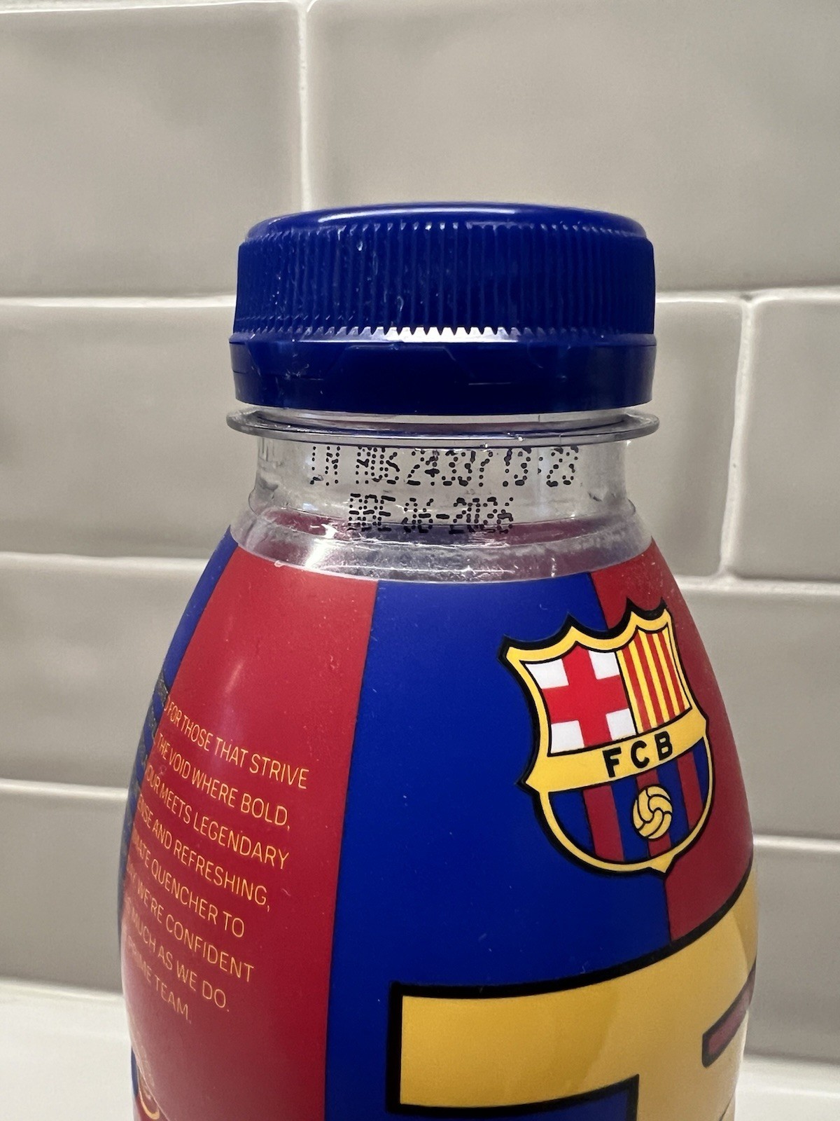 Prime Hydration Drink – FC Barcelona Edition – Limited – Sealed