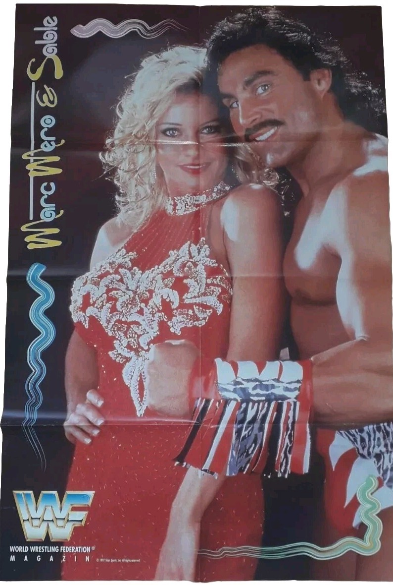 WWF Sable & Marc Mero aka Johnny B. Bad 42×56.4cm Poster WWE WCW ECW