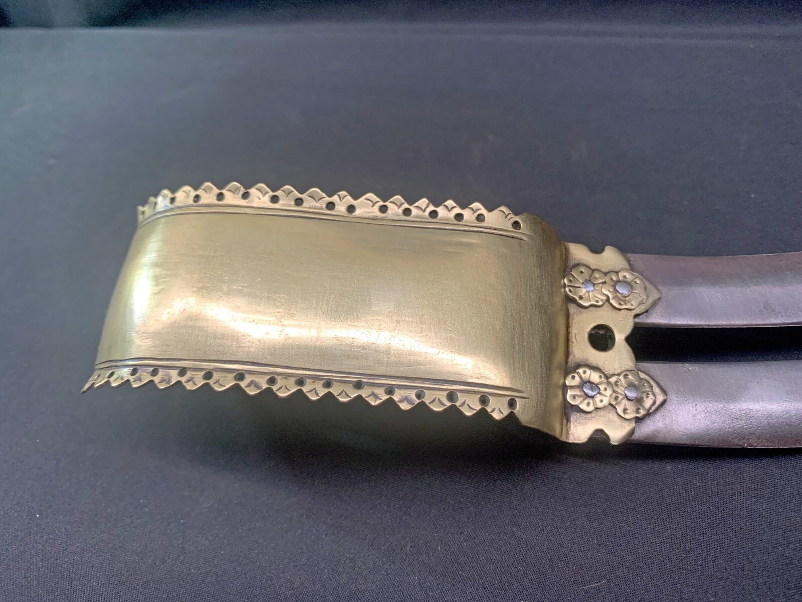 OLD RARE BICHWA / CHAKRA DAGGER, 19TH, KNIFE OF THE SIKHS OF PUNJAB, INDIA