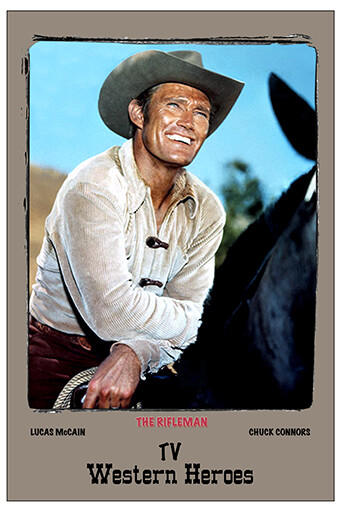 4″X 6″ Magnet “THE RIFLEMAN”- TV show- CHUCK CONNORS