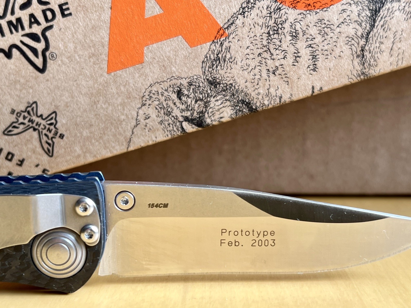 Benchmade 690 Prototype Jan. 2003 – Collectors Grade