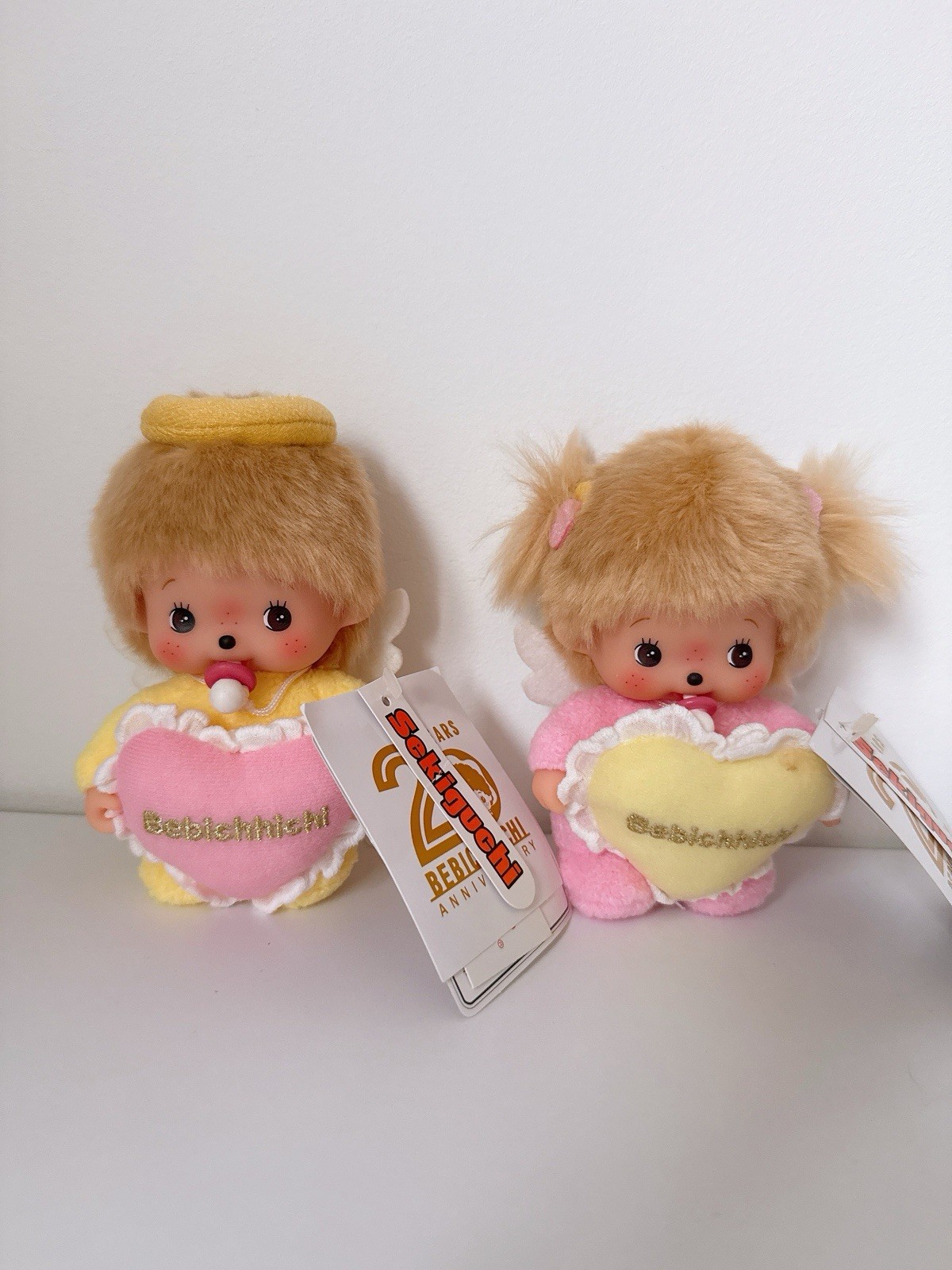 Sekiguchi Angel Bebichhichi Dolls Set Plush Dolls Monchhichi