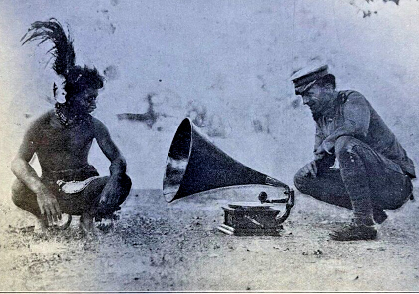 1914 United States Army Guarding American Possession Philippines Panama Canal