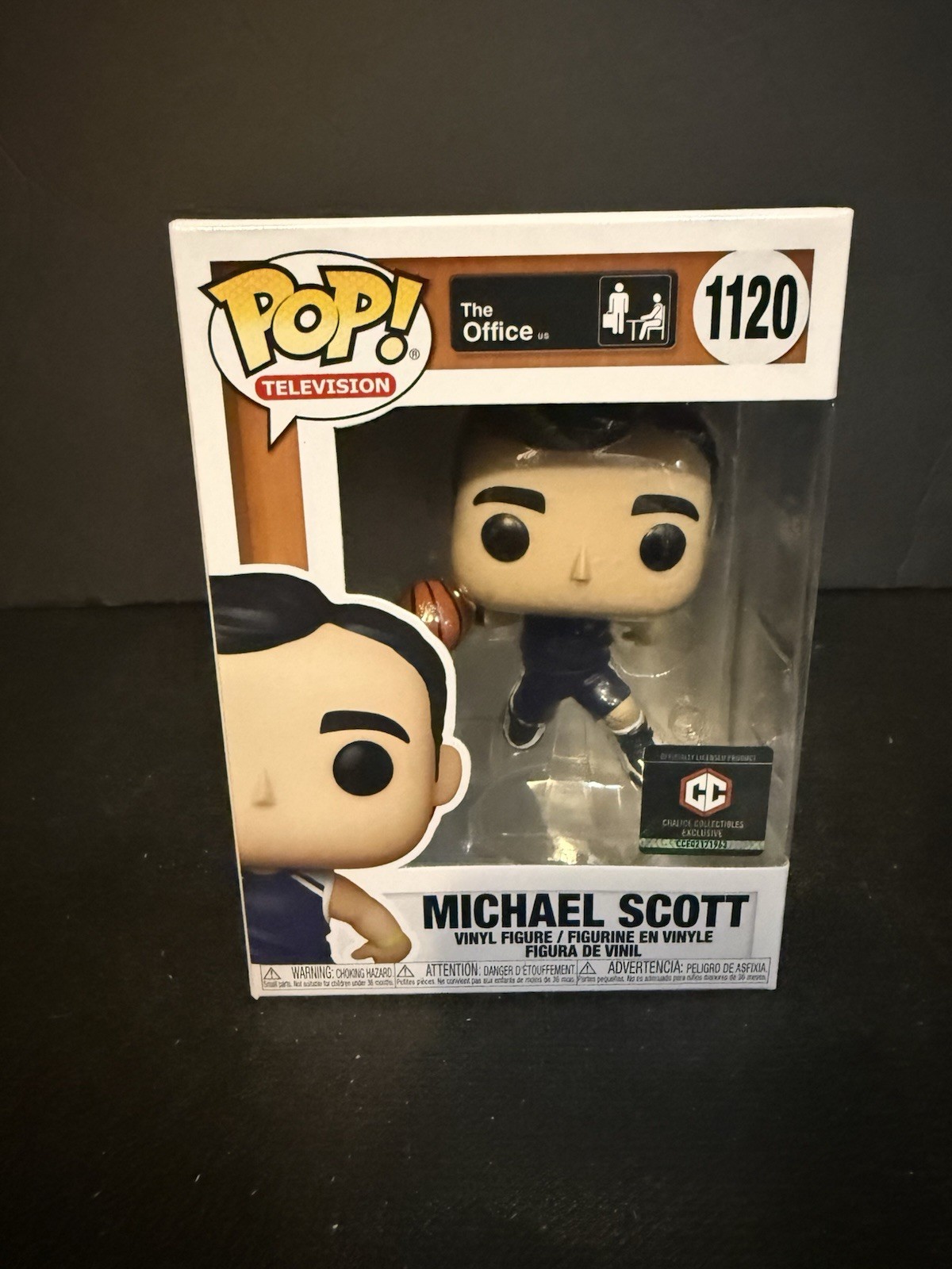 FUNKO POP ! MICHAEL SCOTT 1120 CHALICE COLLECTIBLES THE OFFICE B01