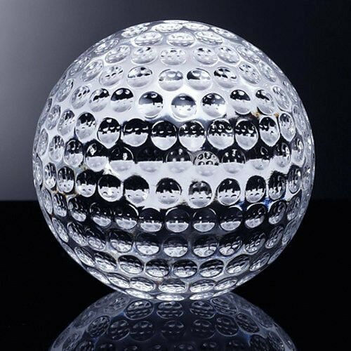 High Quality Crystal Golf Balls Paperweight 3″ with Gift Box USA Seller!!