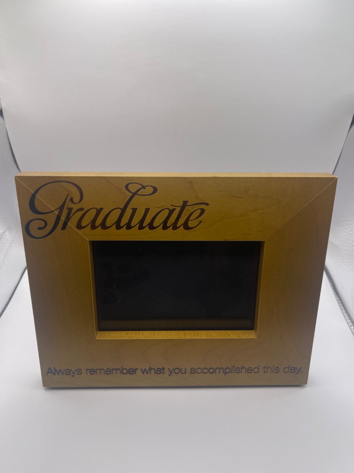 Longaberger Rare Graduation 7.5X9.5 Warm Brown Picture Frame NIP