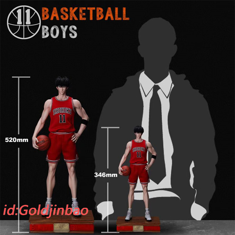 Green Leaf Studio Slam Dunk Kaede Rukawa Resin Model In Stock 1/4 Scale Castoff