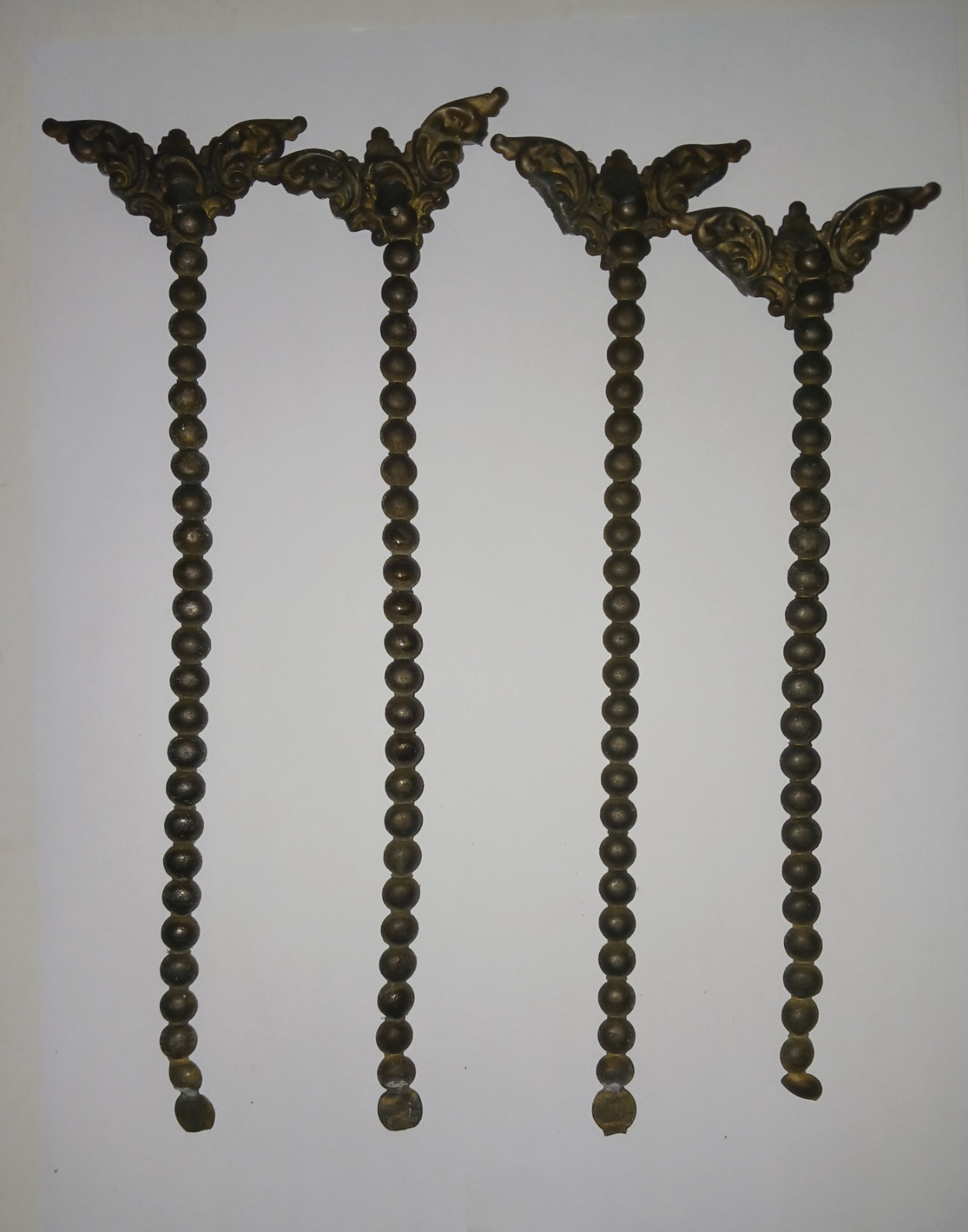 Slag Glass Lamp Shade Replacement Pieces / Pieces