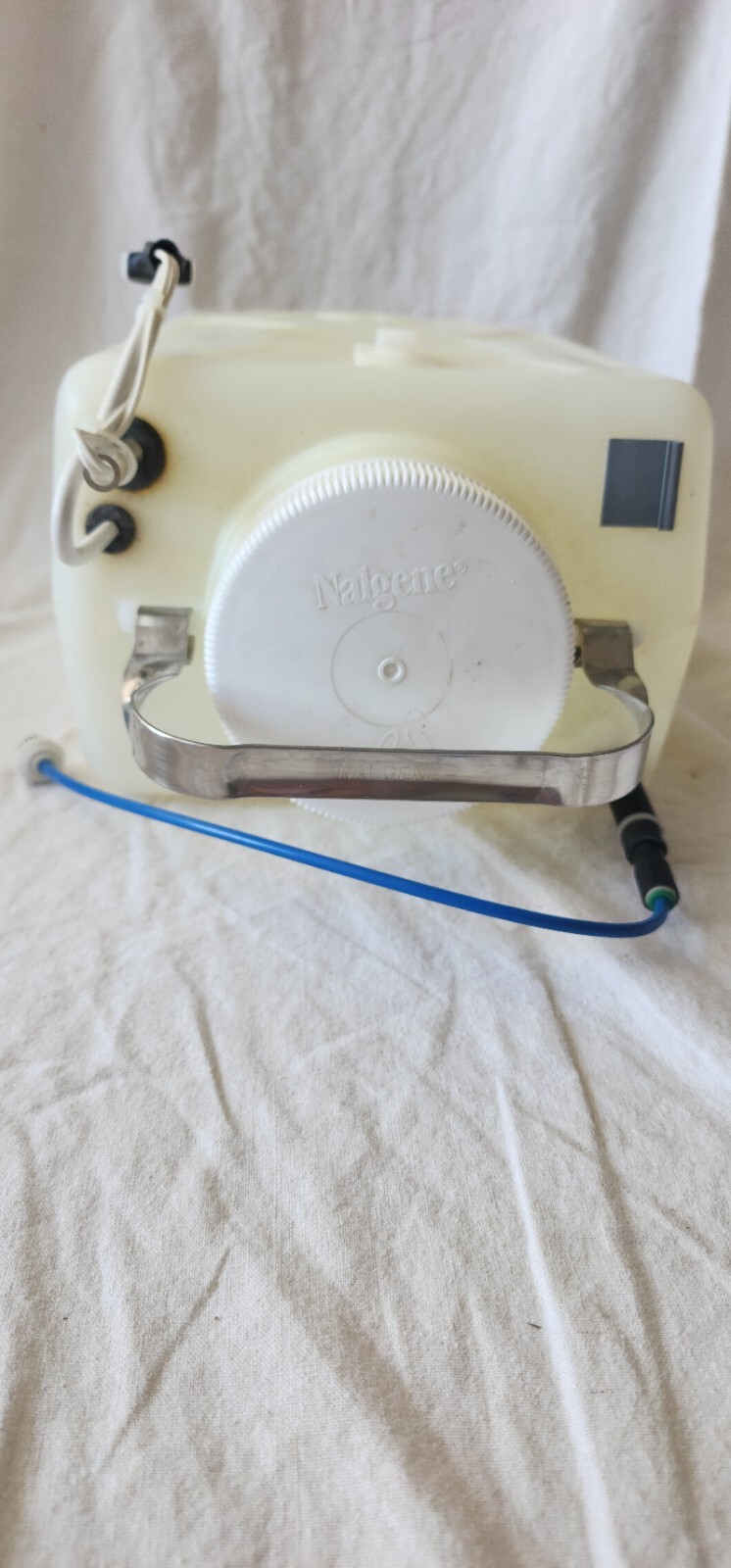 Custom Vintage Nalgene Rectangular Carboy HDPE 9L Plastic Bottle w/Handle