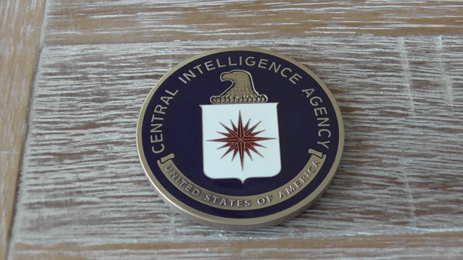 CIA Central Intelligence Agency US Intelligence Community Challenge Coin #D831